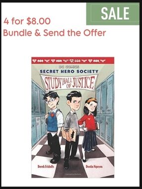 DC Comics Secret Hero Society: Study Hall of Justice Book Kids Youth Summer Read